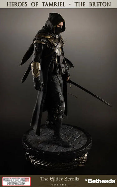 Mamegyorai Limited Edition "The Elder Scrolls Online Heroes of Tamriel" Breton 16 inch Statueㅤ – Gantaku – ActionFigure Brasil — ângulo diferente