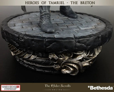 Mamegyorai Limited Edition "The Elder Scrolls Online Heroes of Tamriel" Breton 16 inch Statueㅤ – Gantaku – ActionFigure Brasil — com base expositora