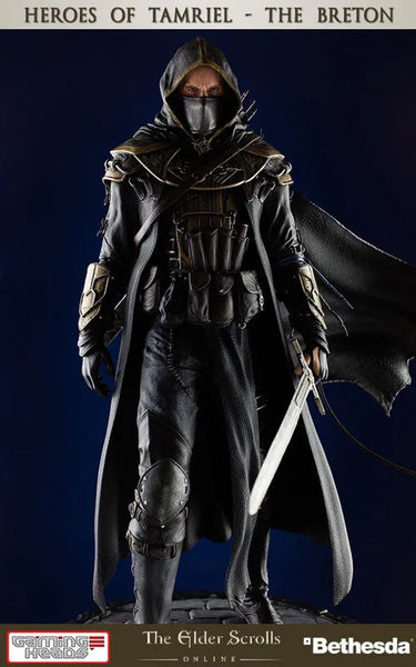 Mamegyorai Limited Edition "The Elder Scrolls Online Heroes of Tamriel" Breton 16 inch Statueㅤ – Gantaku – ActionFigure Brasil — ângulo diferente