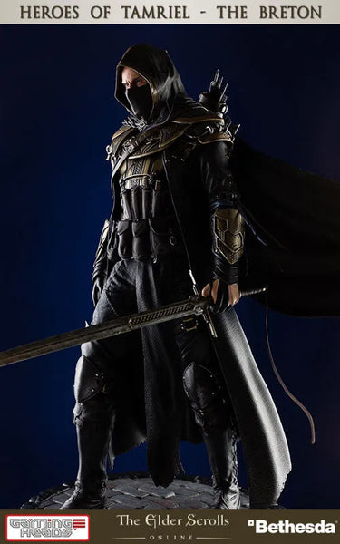 Mamegyorai Limited Edition "The Elder Scrolls Online Heroes of Tamriel" Breton 16 inch Statueㅤ – Gantaku – ActionFigure Brasil — close