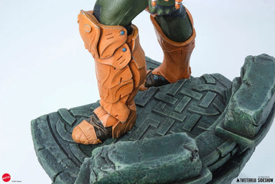 Man-at-Arms Legends - LIMITED EDITION: 450 – Tweeterhead – ActionFigure Brasil — com base expositora