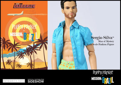 Man of Mystery Sergio Silva(TM) - LIMITED EDITION: 1000 – Integrity Toys – ActionFigure Brasil — com base expositora