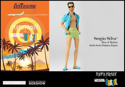 Man of Mystery Sergio Silva(TM) - LIMITED EDITION: 1000 – Integrity Toys – ActionFigure Brasil — iluminação de estúdio