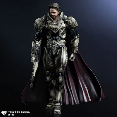 "Man of Steel" Play Arts Kai Jor-Elㅤ – Gantaku – ActionFigure Brasil — ambientada