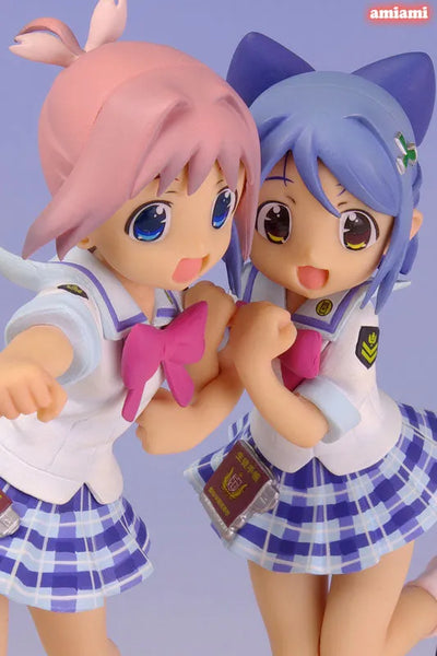 Manabi Straight! - Manami Amamiya & Mika Inamori White School Swimsuit Ver.ㅤ – Gantaku – ActionFigure Brasil — embalagem