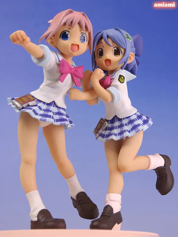 Manabi Straight! - Manami Amamiya & Mika Inamori White School Swimsuit Ver.ㅤ – Puella Magi Madoka Magica – ActionFigureBrasil