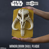 Mandalorian Skull Plaque - ActionFigure Brasil