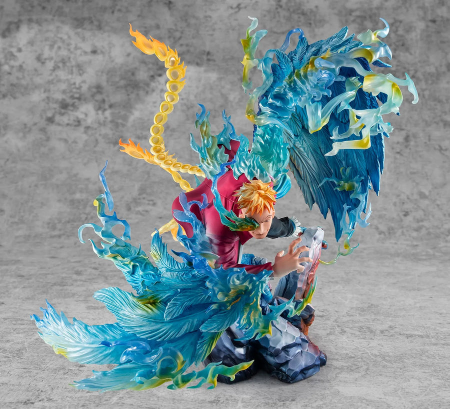 Marco the Phoenix (Leader of the 1st Group of Whitebeard Pirates Version) – MegaHouse – ActionFigure Brasil