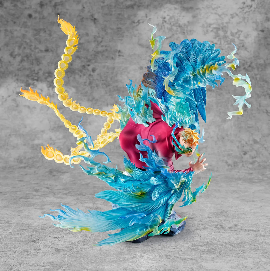 Marco the Phoenix (Leader of the 1st Group of Whitebeard Pirates Version) – MegaHouse – ActionFigure Brasil
