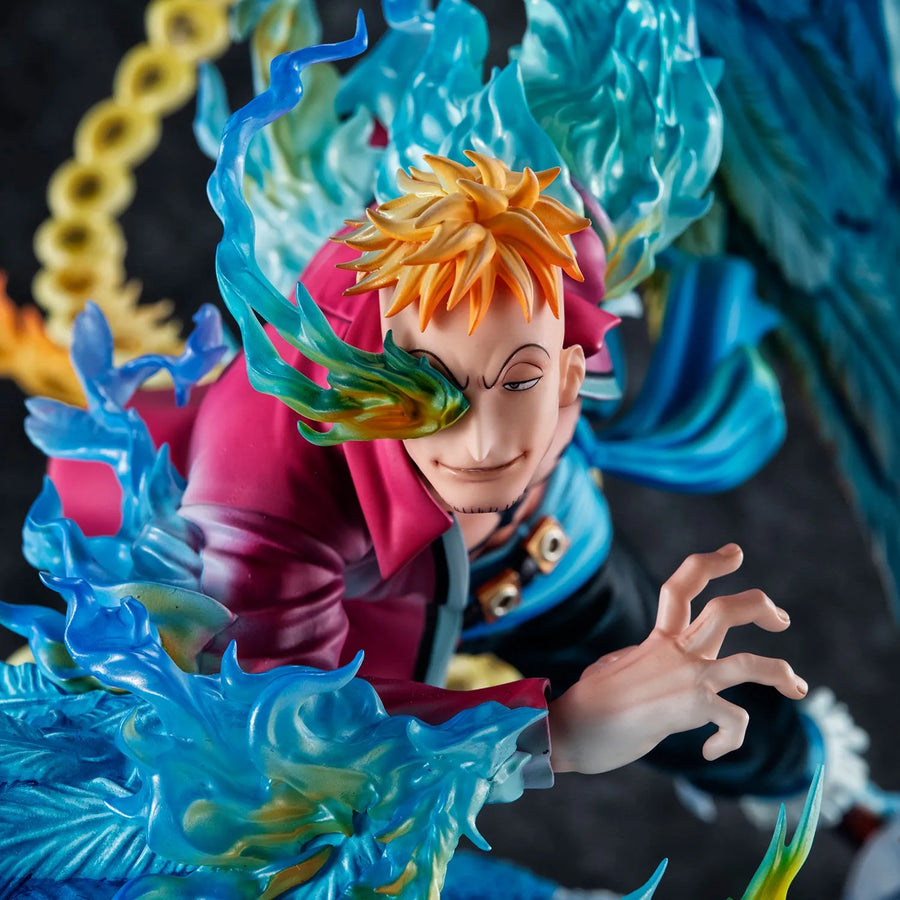 Marco the Phoenix (Leader of the 1st Group of Whitebeard Pirates Version) – MegaHouse – ActionFigure Brasil