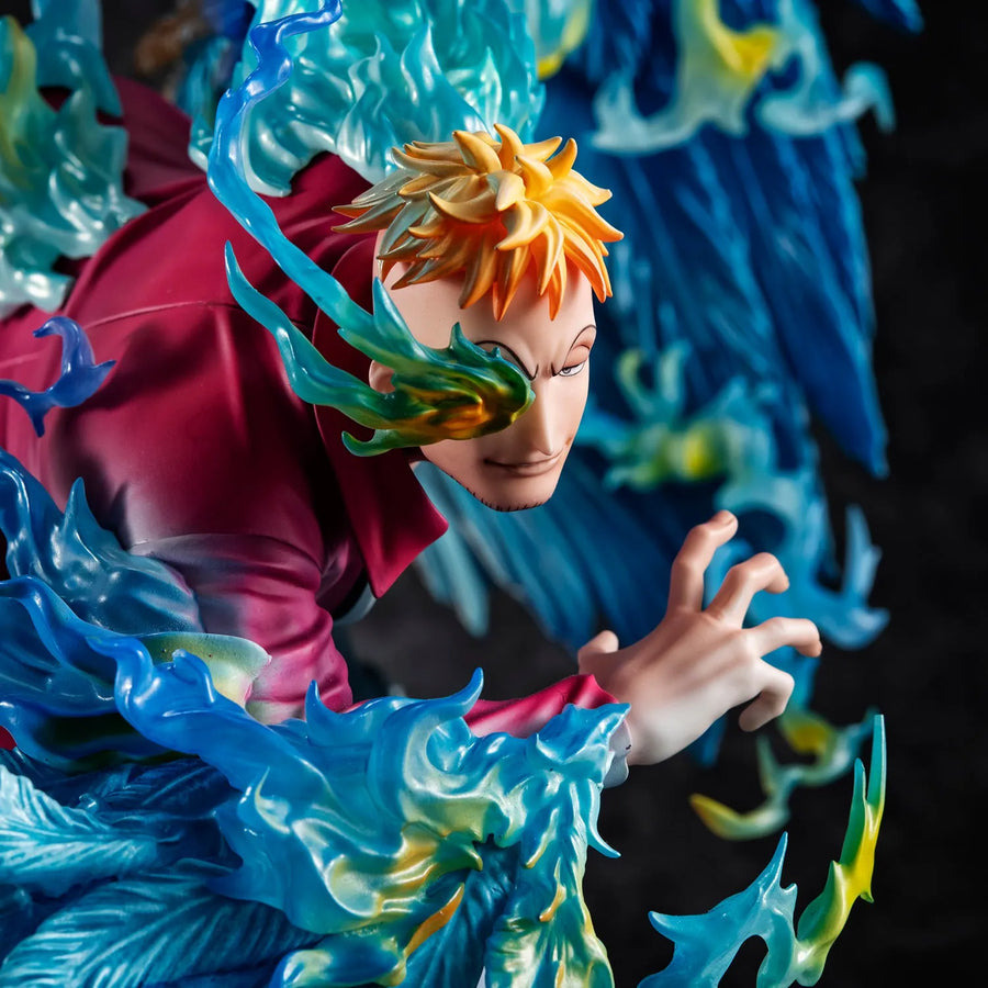 Marco the Phoenix (Leader of the 1st Group of Whitebeard Pirates Version) – MegaHouse – ActionFigure Brasil