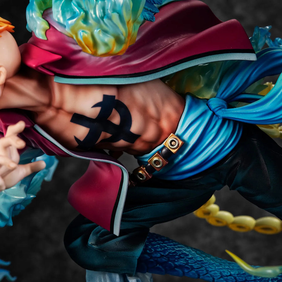Marco the Phoenix (Leader of the 1st Group of Whitebeard Pirates Version) – MegaHouse – ActionFigure Brasil