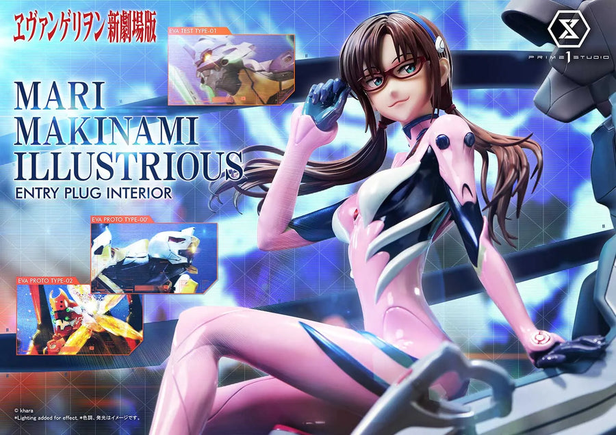 Mari Makinami Illustrious (Entry Plug Interior) (Bonus Version) Evangelion – Prime1Studio – ActionFigure Brasil