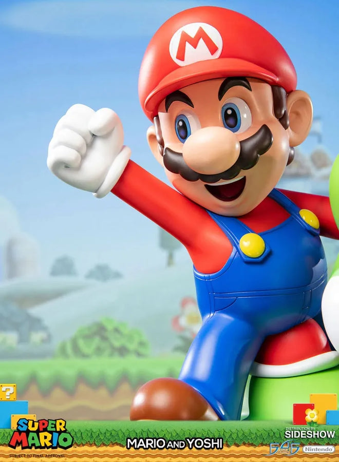 Mario and Yoshi - LIMITED EDITION: 1300 – First 4 Figures – ActionFigure Brasil