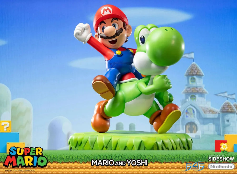 Mario and Yoshi - LIMITED EDITION: 1300 – First 4 Figures – ActionFigure Brasil