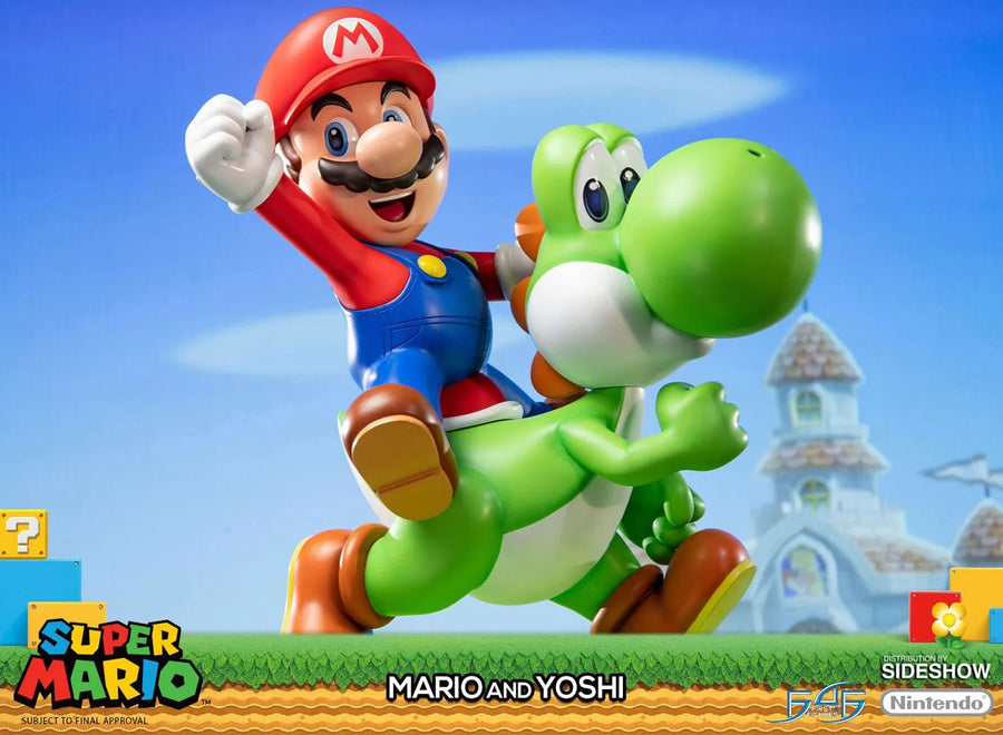 Mario and Yoshi - LIMITED EDITION: 1300 – First 4 Figures – ActionFigure Brasil