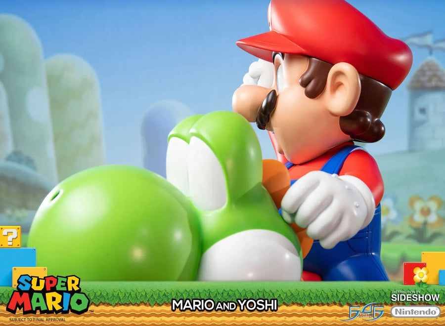 Mario and Yoshi - LIMITED EDITION: 1300 – First 4 Figures – ActionFigure Brasil