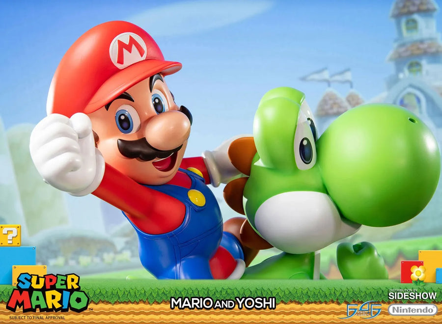 Mario and Yoshi - LIMITED EDITION: 1300 – First 4 Figures – ActionFigure Brasil