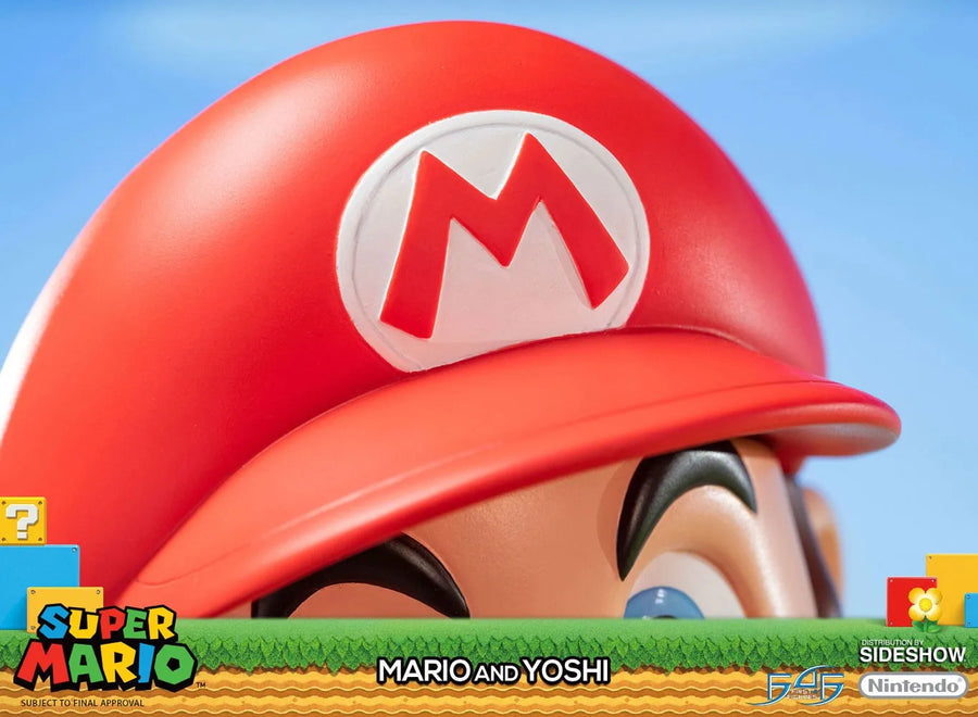 Mario and Yoshi - LIMITED EDITION: 1300 – First 4 Figures – ActionFigure Brasil