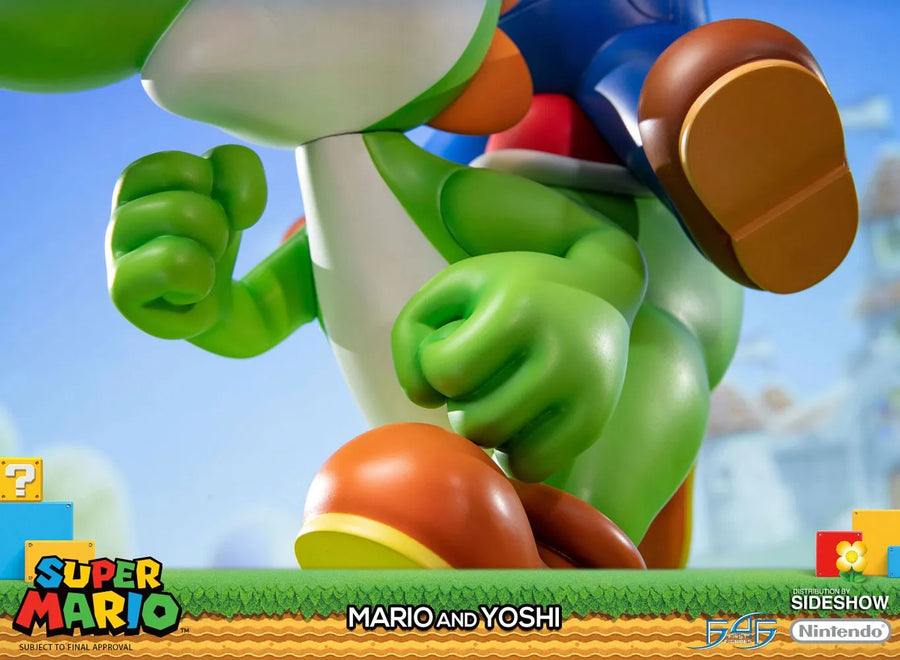 Mario and Yoshi - LIMITED EDITION: 1300 – First 4 Figures – ActionFigure Brasil