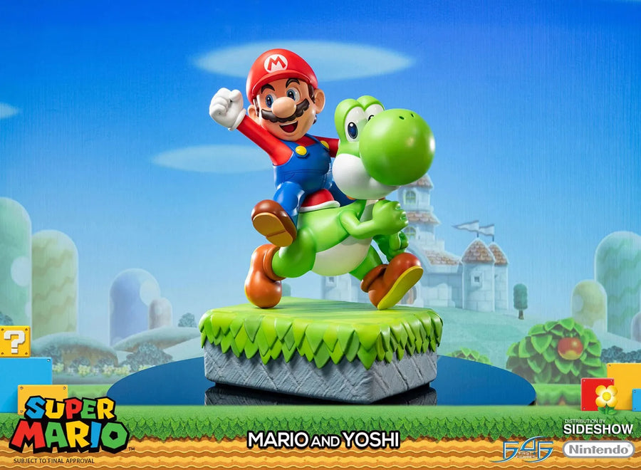 Mario and Yoshi - LIMITED EDITION: 1300 – First 4 Figures – ActionFigure Brasil