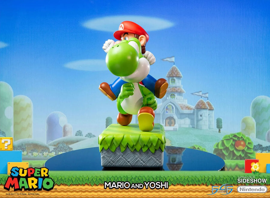 Mario and Yoshi - LIMITED EDITION: 1300 – First 4 Figures – ActionFigure Brasil