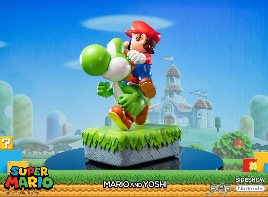 Mario and Yoshi - LIMITED EDITION: 1300 – First 4 Figures – ActionFigure Brasil