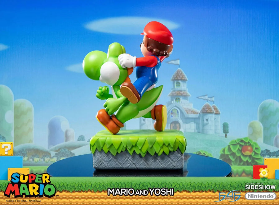 Mario and Yoshi - LIMITED EDITION: 1300 – First 4 Figures – ActionFigure Brasil