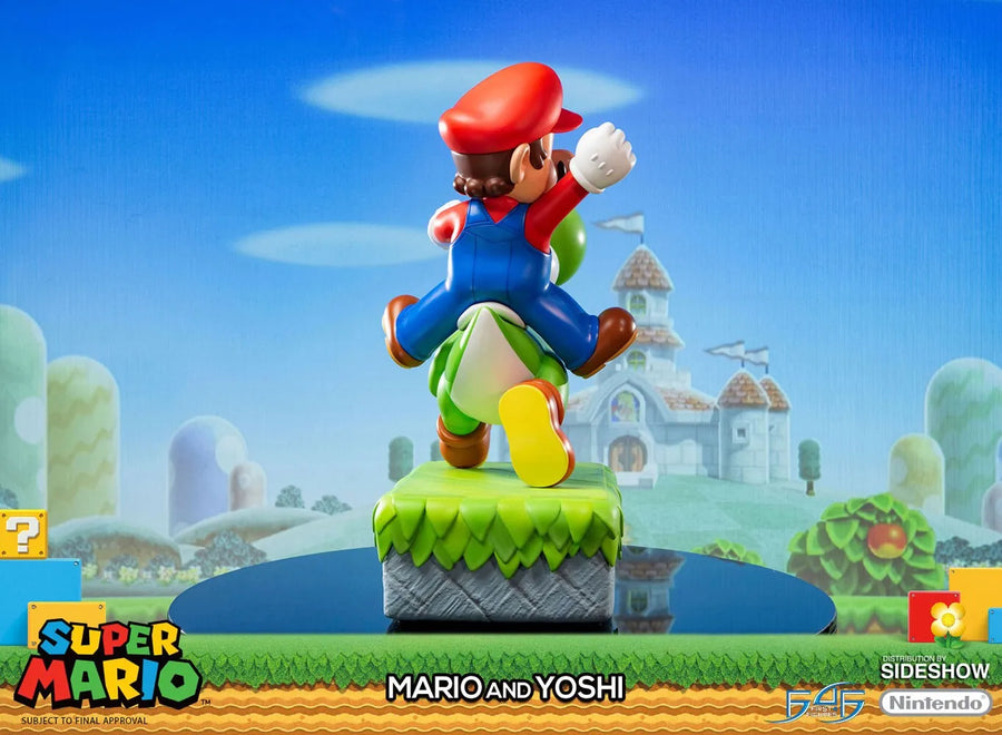 Mario and Yoshi - LIMITED EDITION: 1300 – First 4 Figures – ActionFigure Brasil