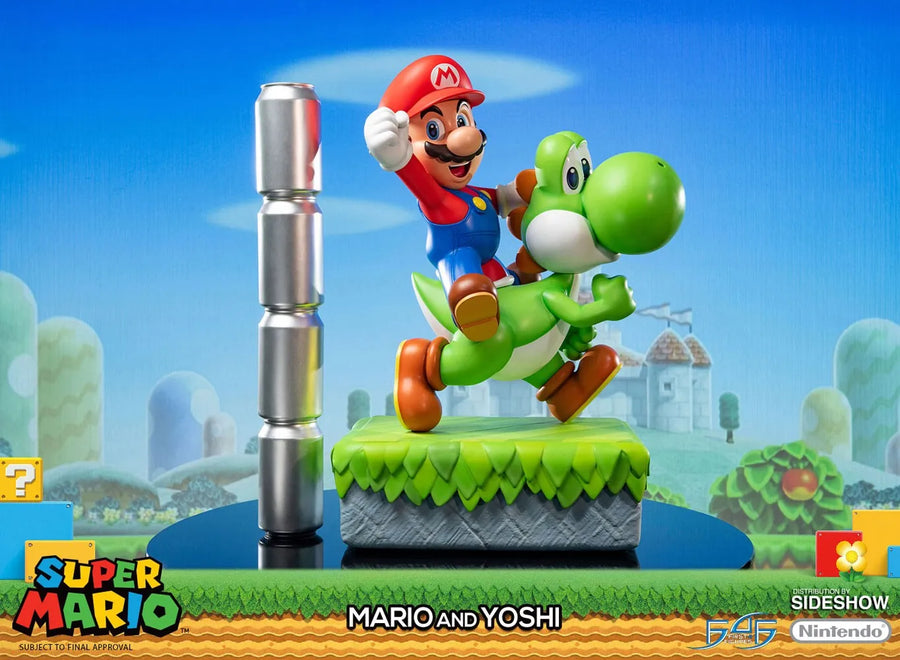 Mario and Yoshi - LIMITED EDITION: 1300 – First 4 Figures – ActionFigure Brasil