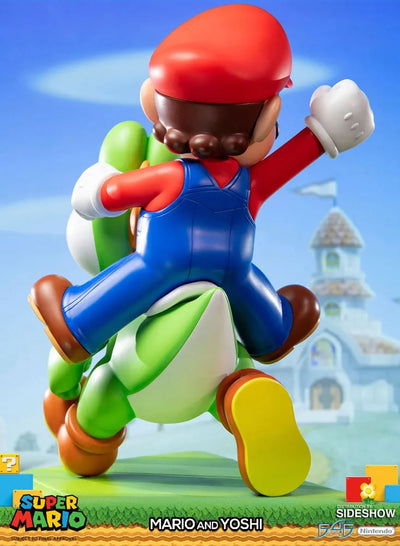 Mario and Yoshi - LIMITED EDITION: 1300 – First 4 Figures – ActionFigure Brasil — iluminação de estúdio