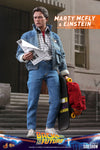 Marty McFly and Einstein (Exclusive) [HOT TOYS]