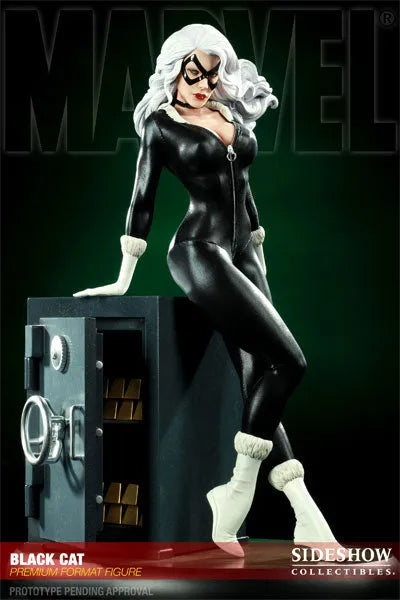 Marvel - 1/4 Scale Premium Figure: Black Catㅤ – Sideshow Collectibles – ActionFigureBrasil