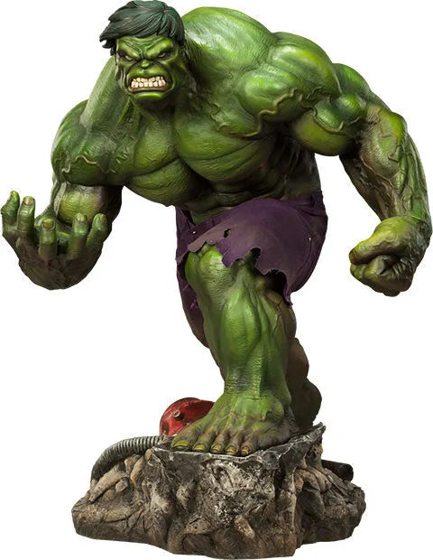 Marvel 1/4 Scale Premium Figure Incredible Hulkㅤ – Sideshow Collectibles – ActionFigure Brasil