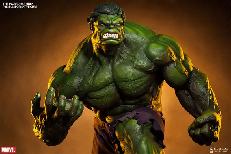 Marvel 1/4 Scale Premium Figure Incredible Hulkㅤ – Sideshow Collectibles – ActionFigure Brasil