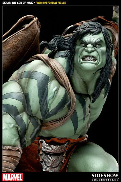 Marvel 1/4 Scale Premium Figure - Skaar Son of Hulkㅤ – Sideshow Collectibles – ActionFigure Brasil — acessórios