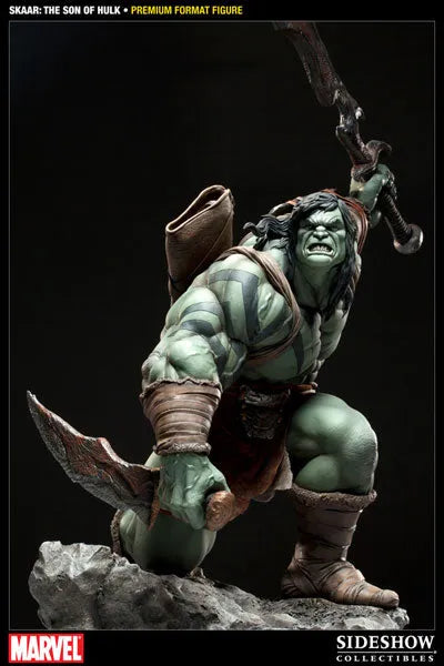 Marvel 1/4 Scale Premium Figure - Skaar Son of Hulkㅤ – Sideshow Collectibles – ActionFigure Brasil