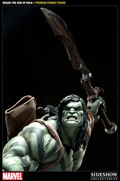 Marvel 1/4 Scale Premium Figure - Skaar Son of Hulkㅤ – Sideshow Collectibles – ActionFigure Brasil — close