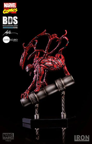 Marvel Comics - Carnage 1/10 Battle Diorama Series Art Scale Statueㅤ – Iron Studios – ActionFigureBrasil — acessórios