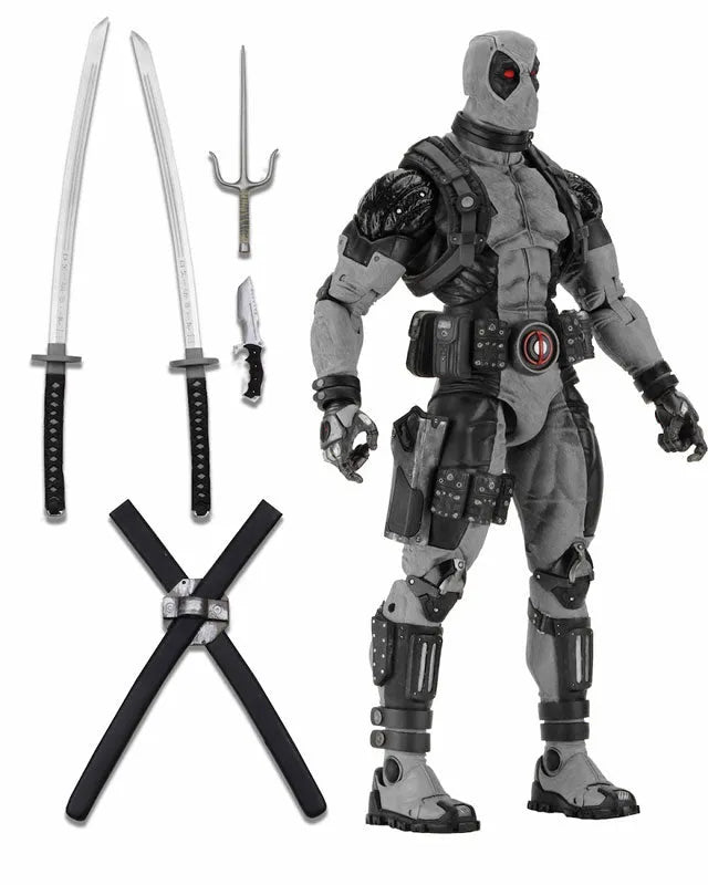 Marvel Comics - Deadpool 1/4 Action Figure X-FORCE verㅤ – Neca – ActionFigure Brasil
