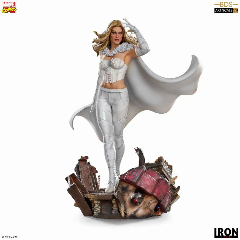 Marvel Comics / Emma Frost 1/10 Battle Diorama Series Art Scale Statueㅤ – Iron Studios – ActionFigure Brasil
