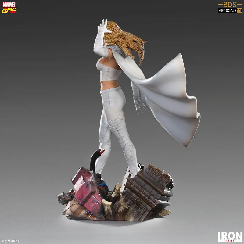 Marvel Comics / Emma Frost 1/10 Battle Diorama Series Art Scale Statueㅤ – Iron Studios – ActionFigure Brasil