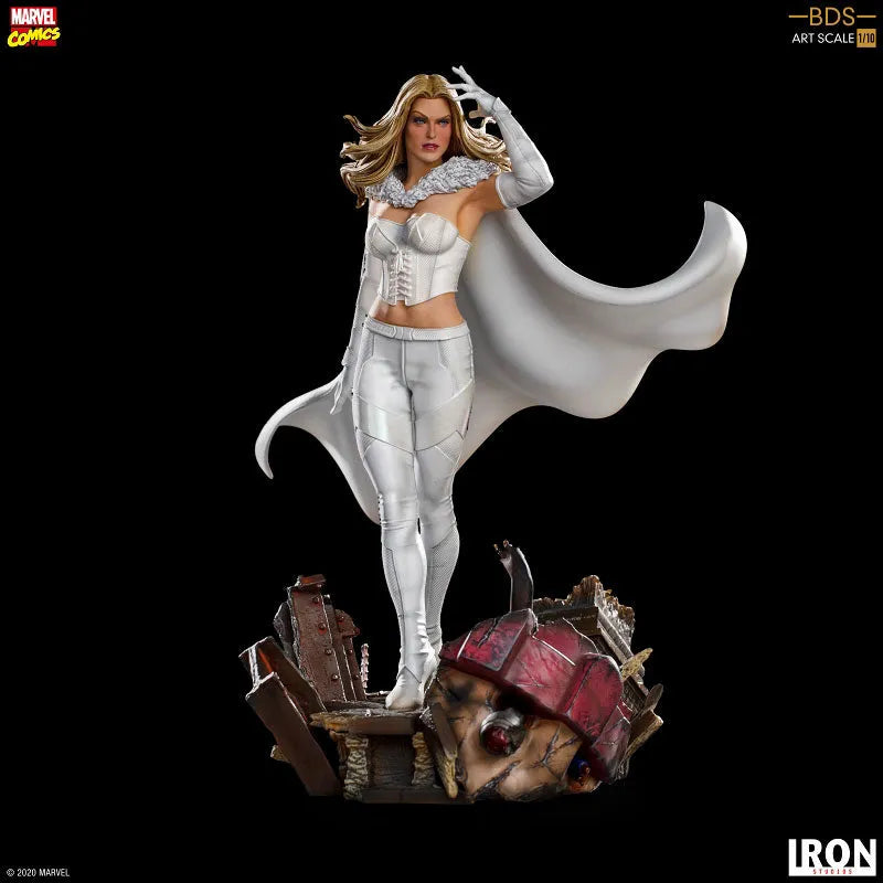 Marvel Comics / Emma Frost 1/10 Battle Diorama Series Art Scale Statueㅤ – Iron Studios – ActionFigure Brasil