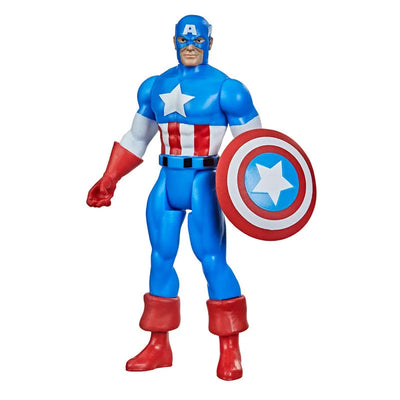 "Marvel Comics" "Marvel Legend RETRO" 3.75 Inch, Action Figure #01 Captain Americaㅤ – Hasbro – ActionFigure Brasil