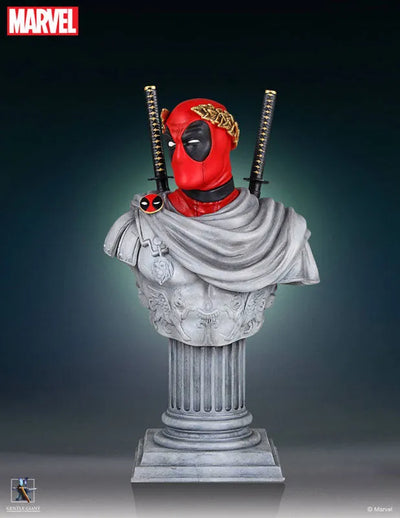 Marvel Comics - Mini Bust: Deadpool Caesarㅤ – Gantaku – ActionFigure Brasil