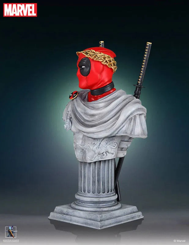 Marvel Comics - Mini Bust: Deadpool Caesarㅤ – Gantaku – ActionFigure Brasil