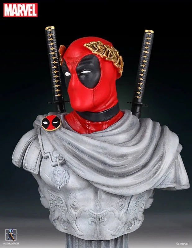 Marvel Comics - Mini Bust: Deadpool Caesarㅤ – Gantaku – ActionFigure Brasil