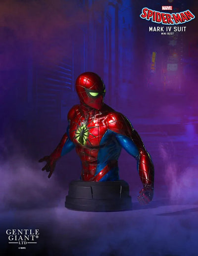 "Marvel Comics" Mini Bust: Spider-Man (All New, All Different Marvel Ver.)ㅤ – Puella Magi Madoka Magica – ActionFigureBrasil