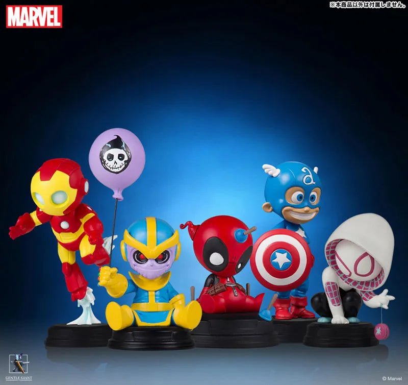 Marvel Comics - Mini Statue: Deadpoolㅤ – Puella Magi Madoka Magica – ActionFigureBrasil