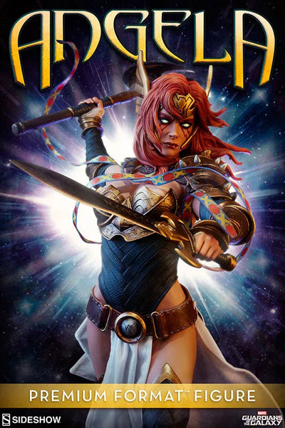 Marvel Comics - Premium Format Figure: Angelaㅤ – Sideshow Collectibles – ActionFigure Brasil